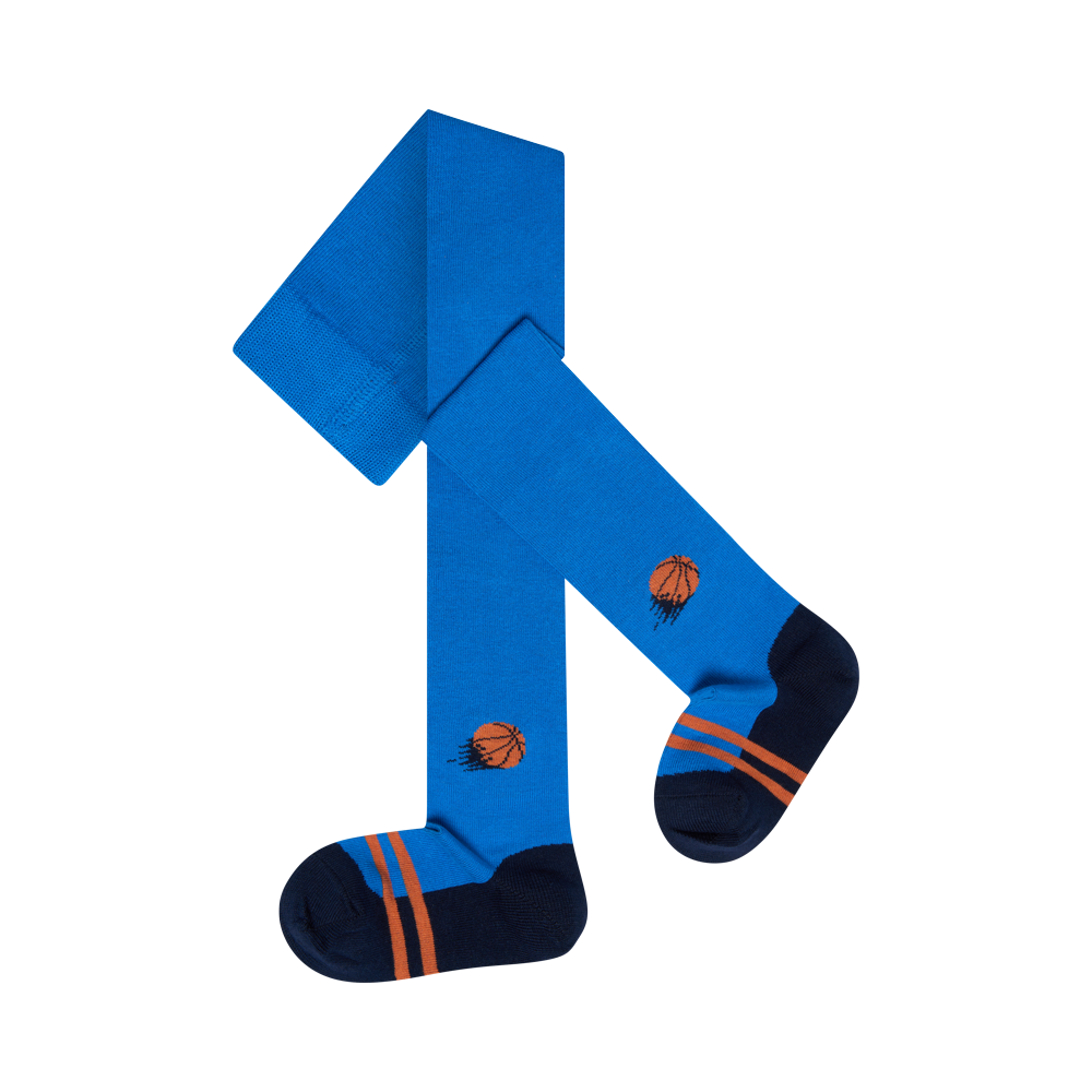 Children's cotton tights "Basketball" 1
