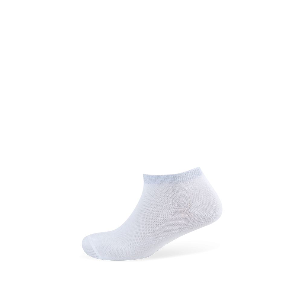 Children's ankle socks with shiny fabric 1