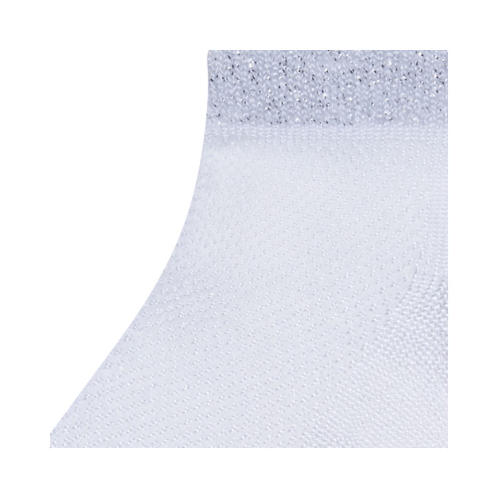 Children's ankle socks with shiny fabric 4