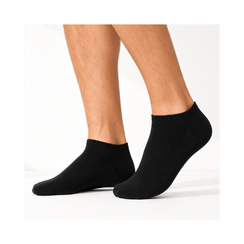 Men's ankle socks with a non-binding top edge 2