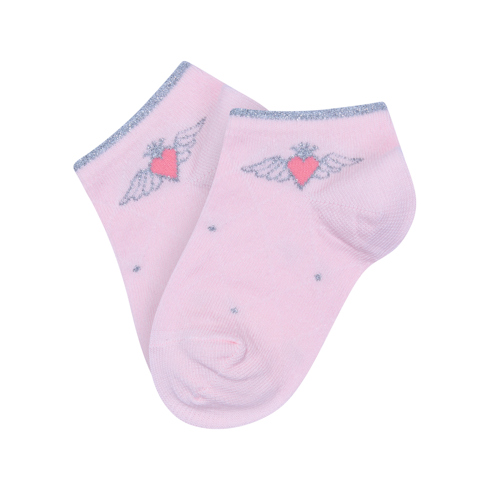 Children's short socks "Flying Heart" 3