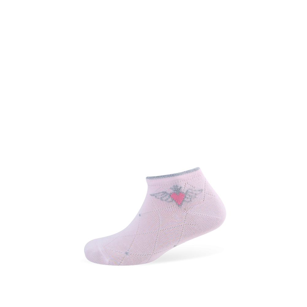 Children's short socks "Flying Heart" 1