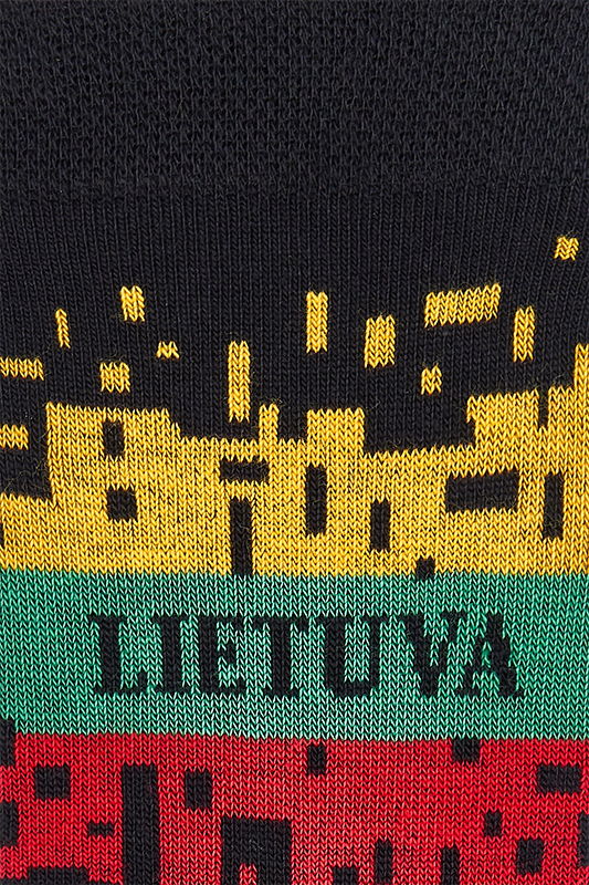 Moterų kojinės „Išbyrėjusi vėliava“