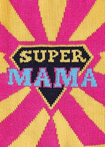 Moterų kojinės „Super Mama“