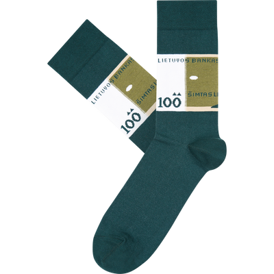 Kojinės „100 litų“