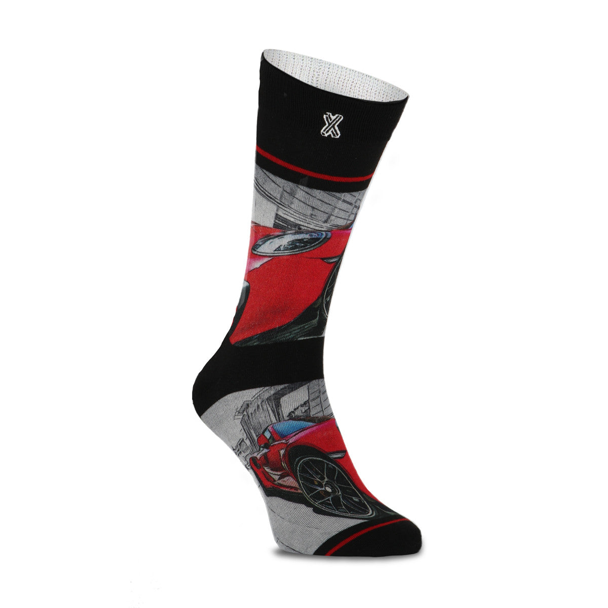 Vyrų kojinės XPOOOS BAMBOO SPEED RED