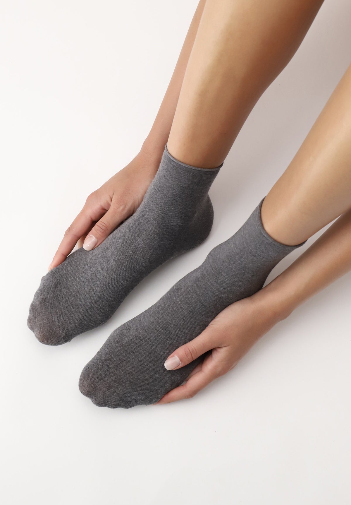 Moterų kojinės OROBLU Modal and Cashmere Short Socks Cheryl