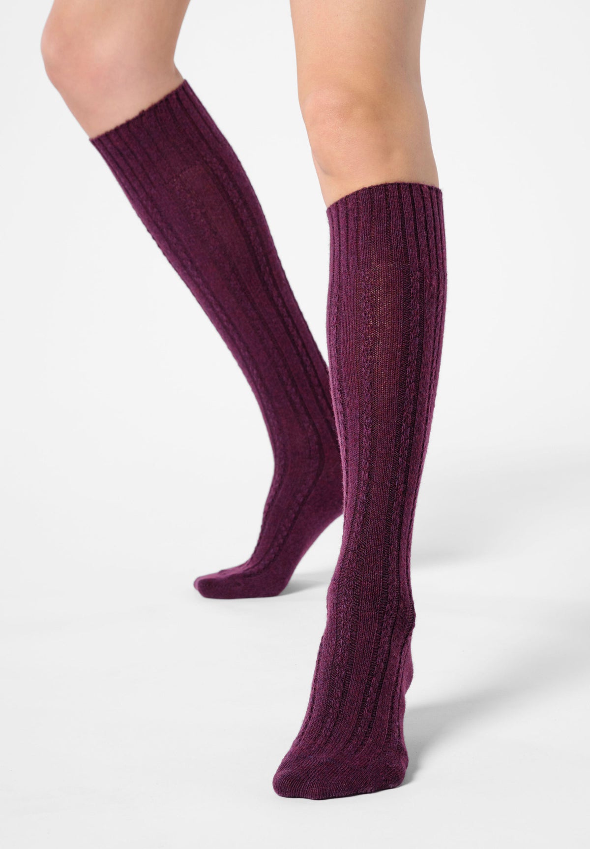 Moterų kojinės OROBLU Wool and Cashmere Knee-High Socks Nancy