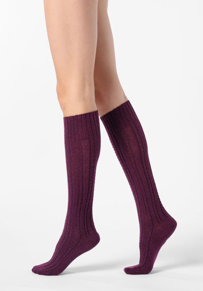 Moterų kojinės OROBLU Wool and Cashmere Knee-High Socks Nancy
