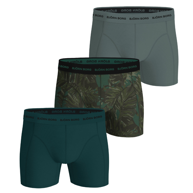 Vyriški apatiniai BJÖRN BORG „Cotton Stretch“ boxer 3-pack