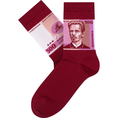 Kojinės „500 litų“