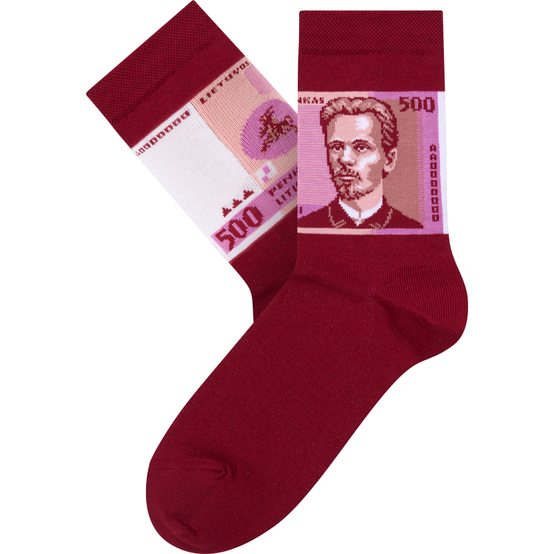 Kojinės „500 litų“