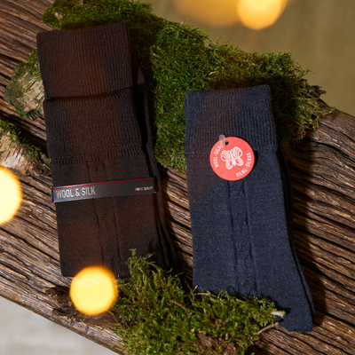 Vyrų kojinės „Merino Wool Silk Casual“