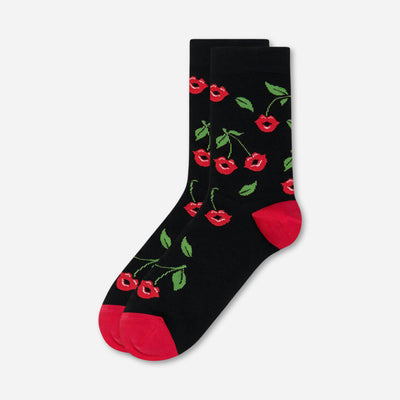 Cotton socks "Cherries"