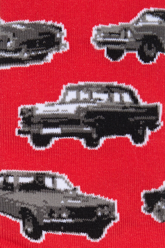 Vyrų kojinės „Retro auto“