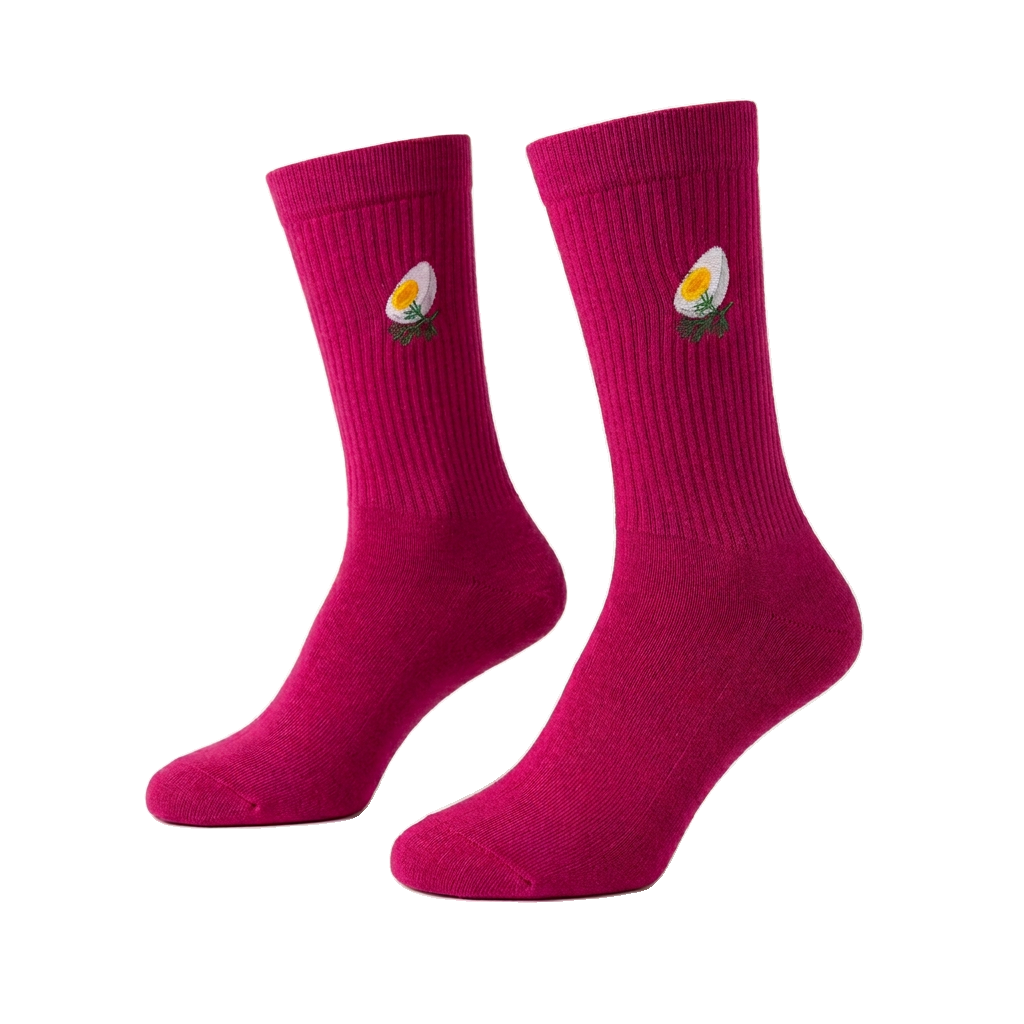 Kojinės „Beet It Pink“