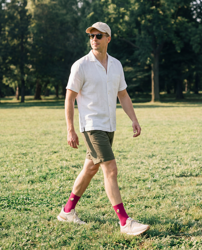 Kojinės „Beet It Pink“