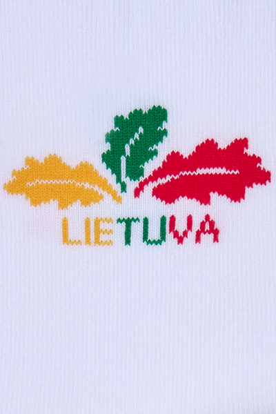 Moterų kojinės „LT lapai“