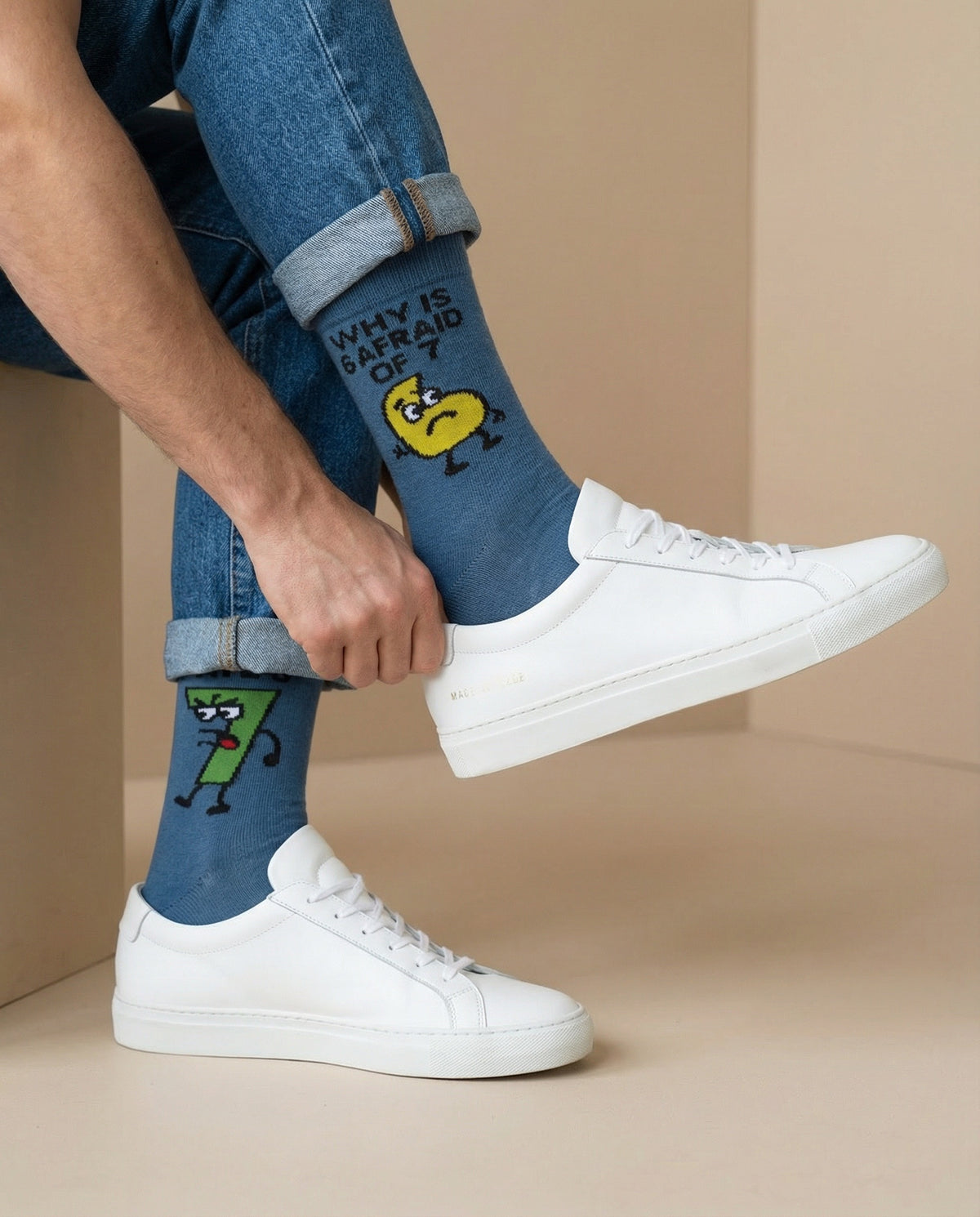 6/7 Blue Men’s Socks