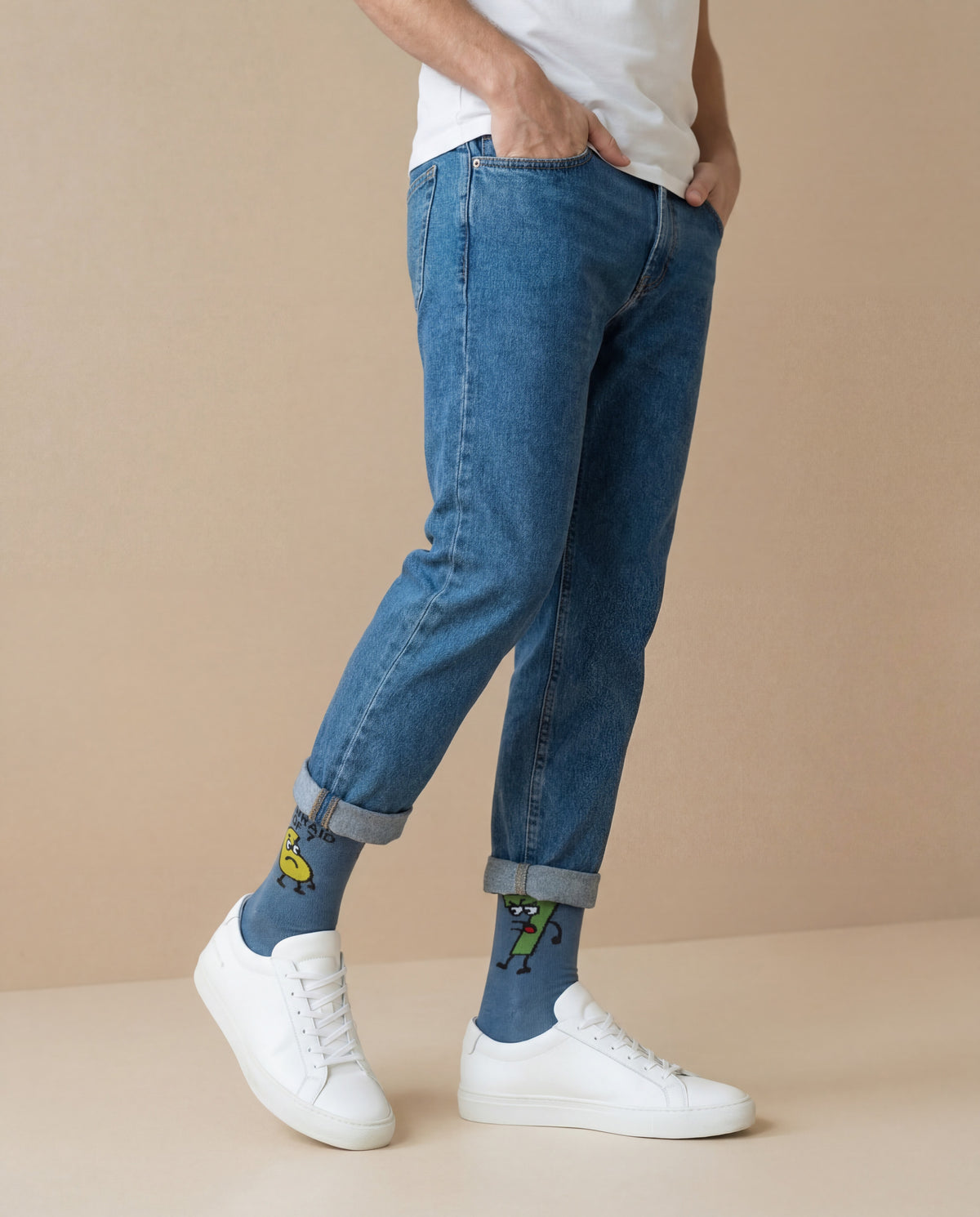 6/7 Blue Men’s Socks