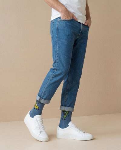 6/7 Blue Men’s Socks
