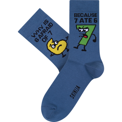 6/7 Blue Men’s Socks