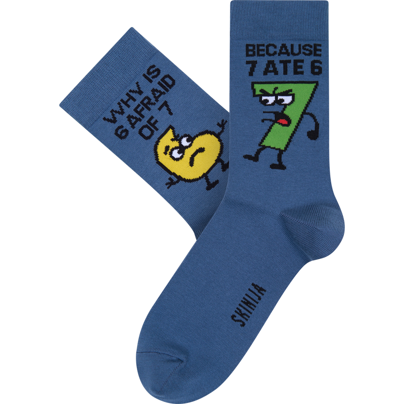 6/7 Blue Men’s Socks