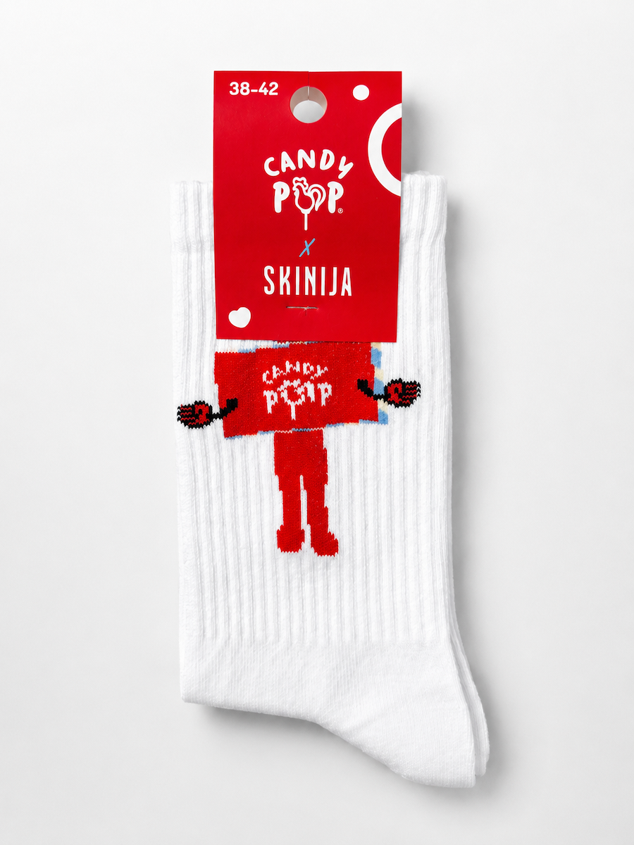 Sweet socks: Candy Pop X SKINIJA